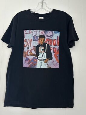 Vintage Cross Colours Fresh Prince Of Bel Air 90s  T Shirt  Black Size Medium